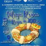 La Rosca de reyes más grande de la Huasteca, 100 mts de sabor.